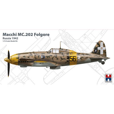 MACCHI MC.202 FOLGORE - RUSSIA 1942 - 1/72 SCALE